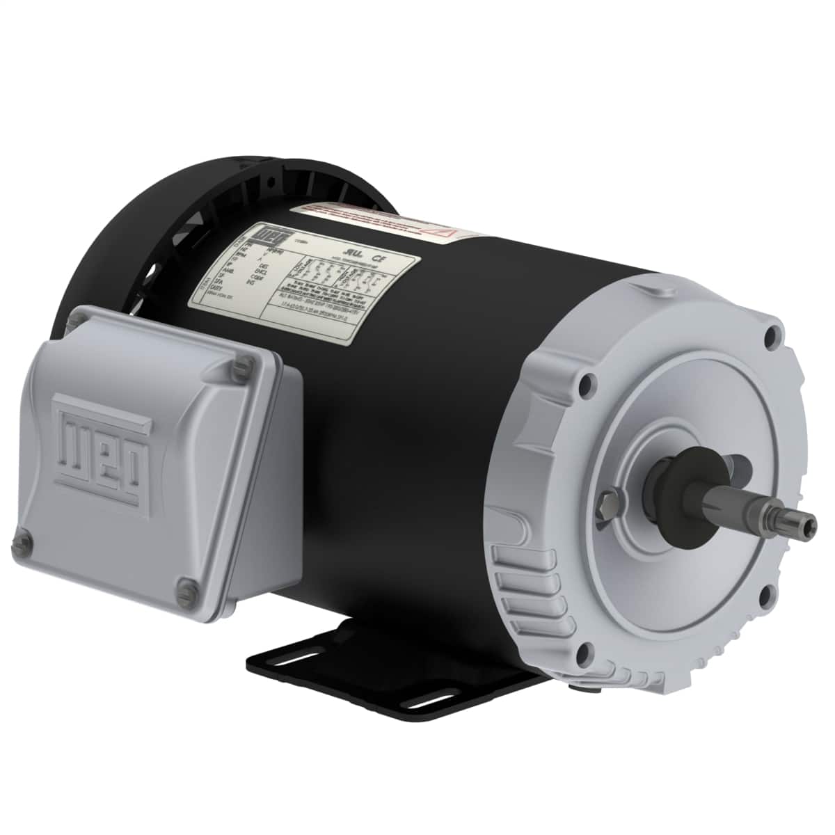 1/2HP 3PH 56J 2P ODP 3600 208-230/460V WB