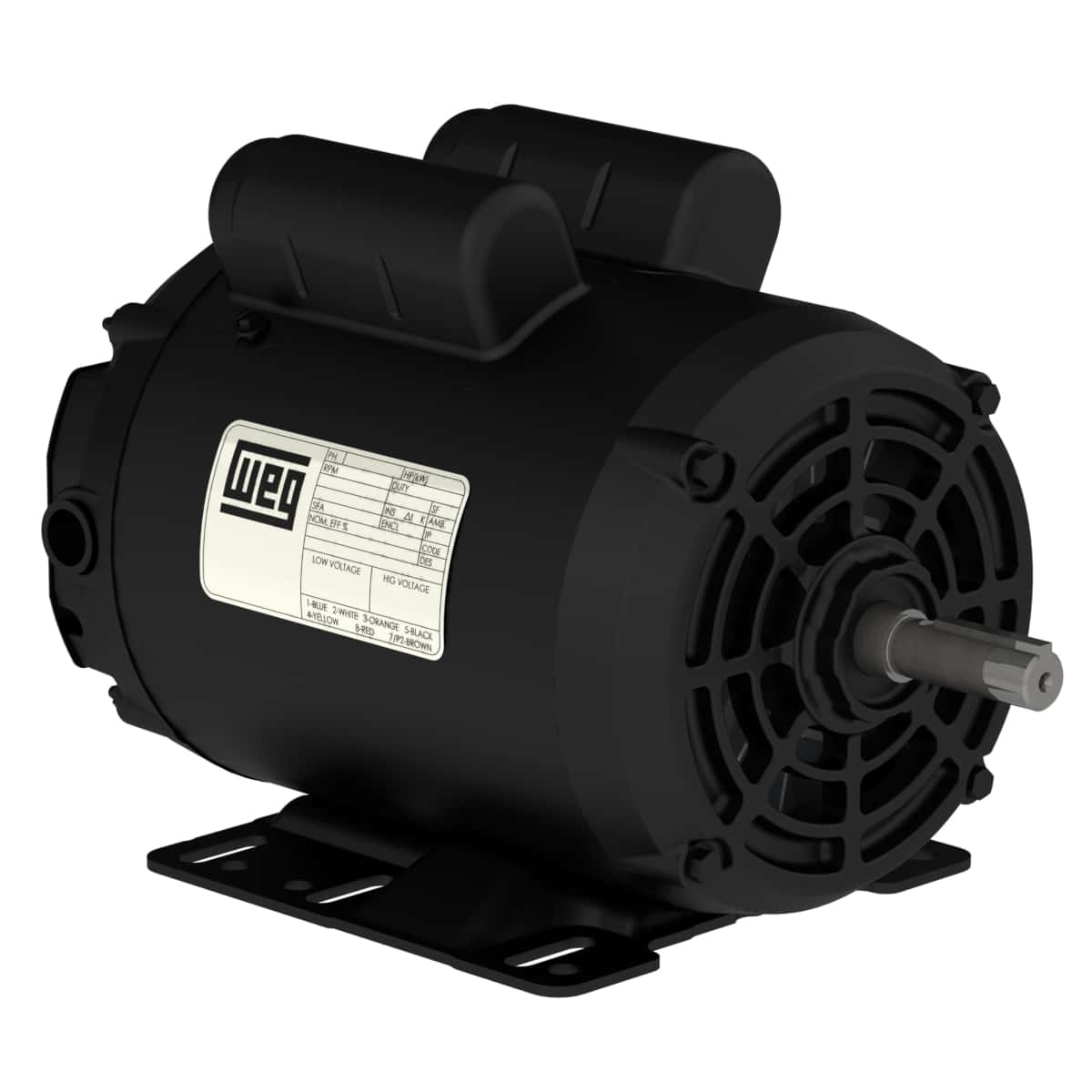 1/2HP 1PH 56 2P ODP 3600 115/208-230V MOL CM
