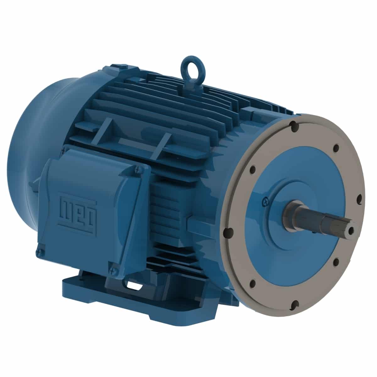 7.5HP 3PH 213JM 4P TEFC 1800 208-230/460V CI