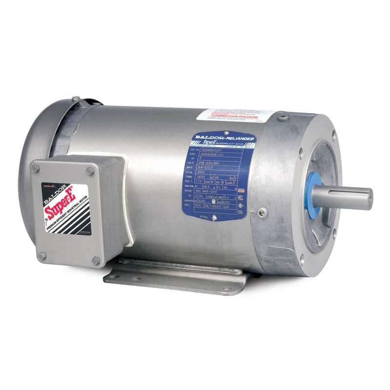 5HP 3PH 184TC 3600 TEFC WD WB