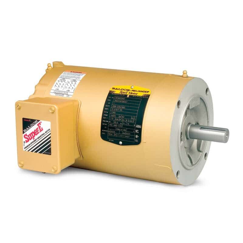 0.25HP 3PH 56C 1800 TENV