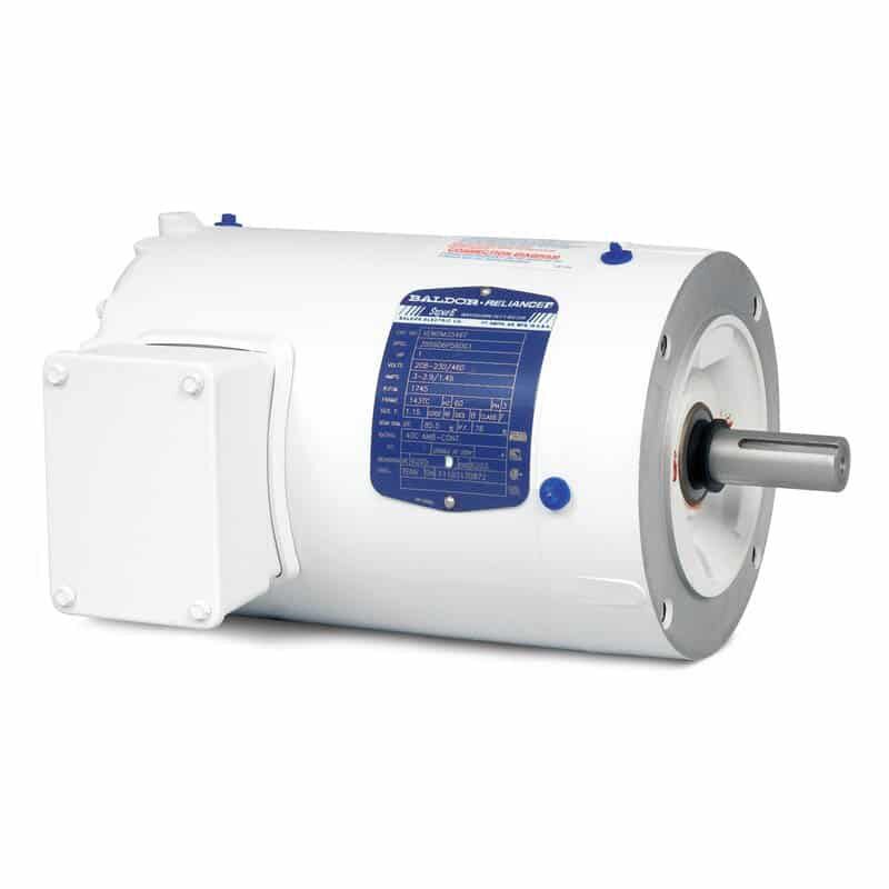 1.5HP 3PH 145TC 1800 TENV WD NB