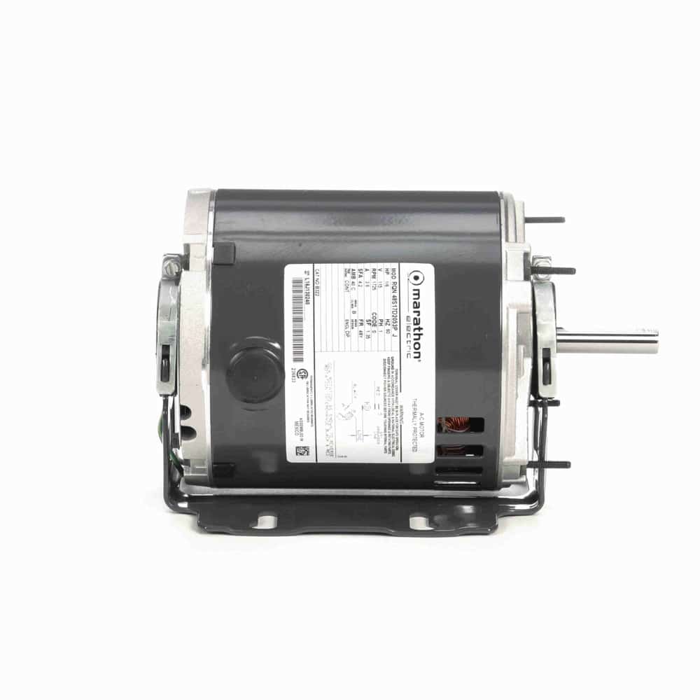 0.17HP 1PH 48Y 4P DP 1725 SpP 115V AOL