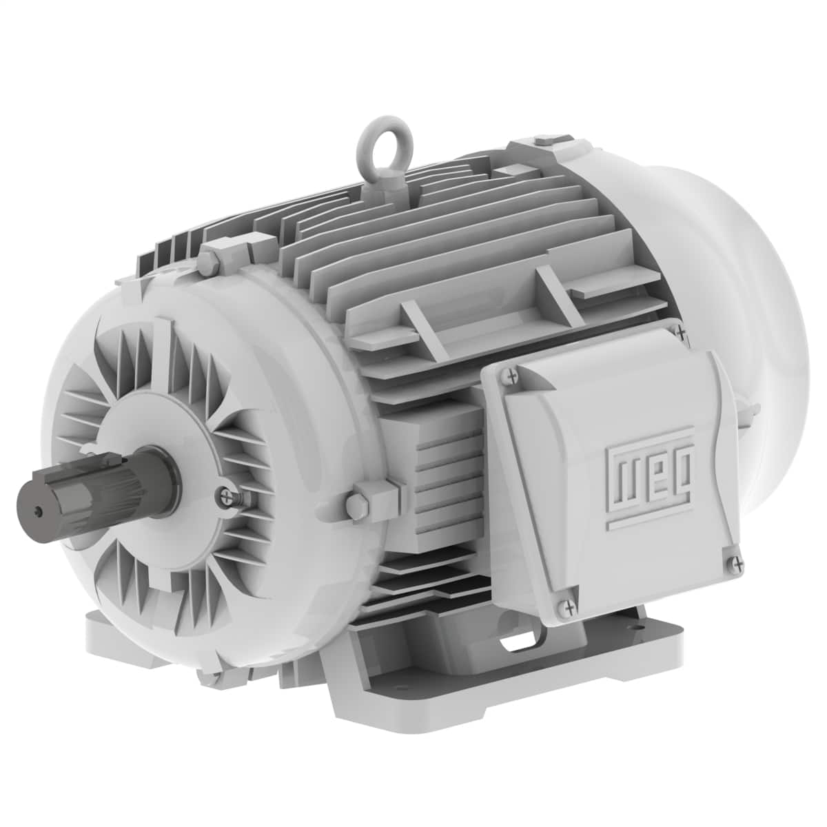 75HP 3PH 444T 6P TEFC 1200 208-230/460V CI