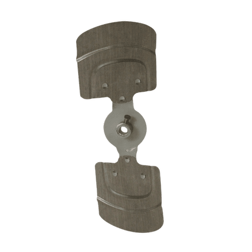 2-Blade 18" Condenser Propeller, CCW, 32° Pitch, 1/2" Bore, Intake