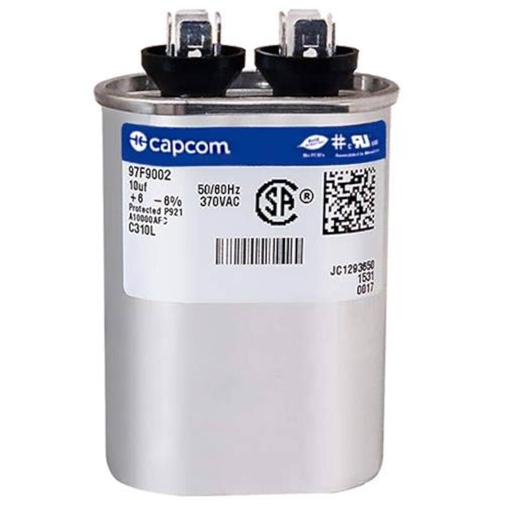 CAP RUN 10uF 370V OVL 1.25" X 2.16" X 2.88"