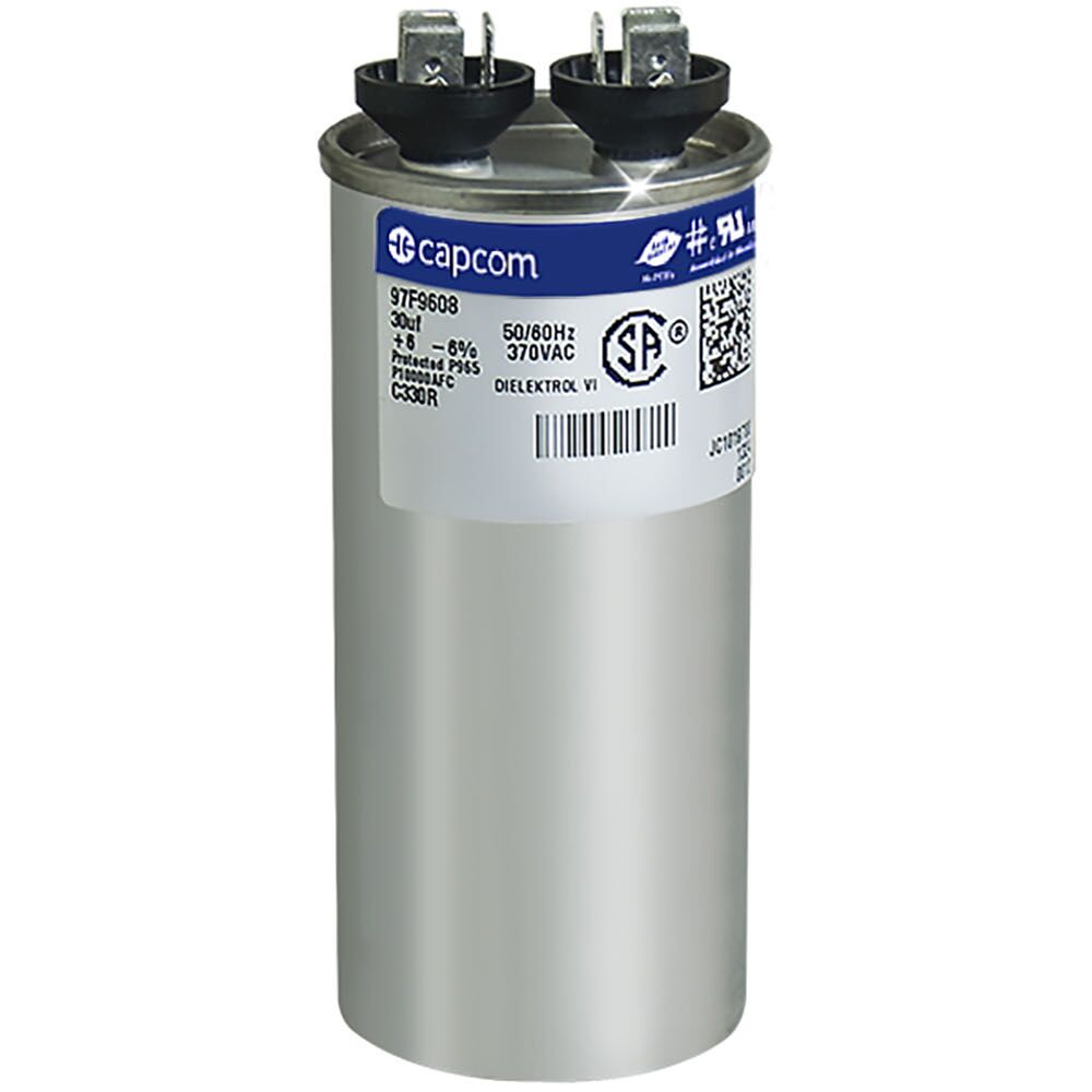 CAP RUN 30uF 370V RND 1.75" X 3.88"
