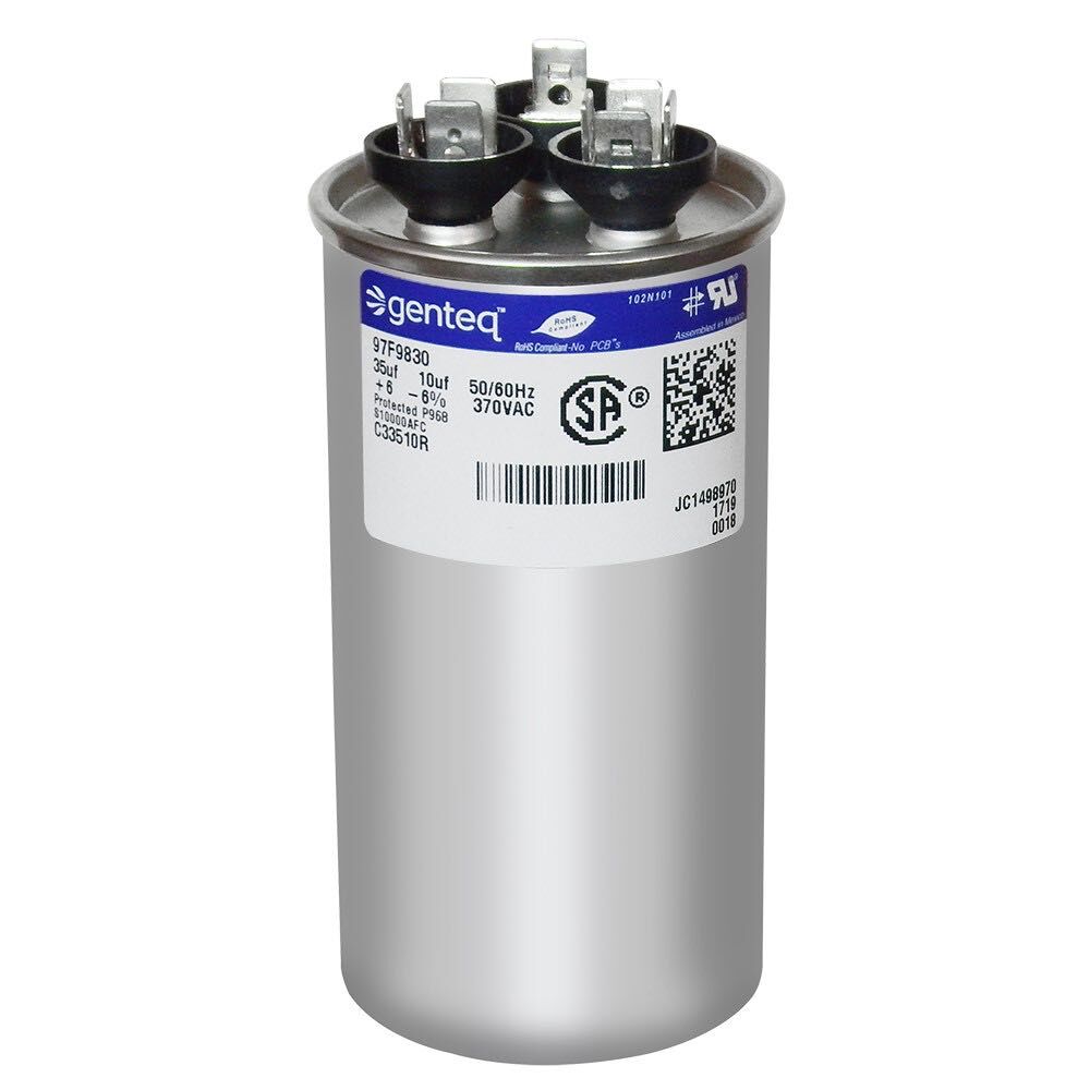 CAP RUN 35+10uF 370V RND 2" X 3.88"