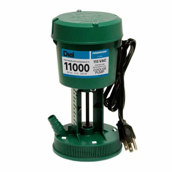 Evaporative Cooler Pump 420GPH 11000CFM 115V Green