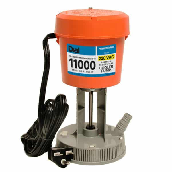 Evaporative Cooler Pump 420GPH 11000CFM 230V Orange